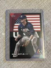 Bobby Witt Jr. [Black Difractor] #18 Baseball Cards 2023 Topps World Classic Prices