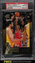 Michael [7 Consecutive Scoring Jumbo] #JC9 Basketball Cards 1995 Upper Deck Jordan Collection Prices