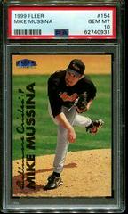 Mike Mussina #154 Baseball Cards 1999 Fleer Prices