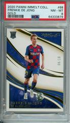 Frenkie de Jong [Gold] Soccer Cards 2020 Panini Immaculate Collection Prices