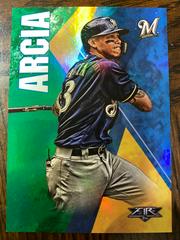 Orlando Arcia [Green] #5 Baseball Cards 2019 Topps Fire Prices