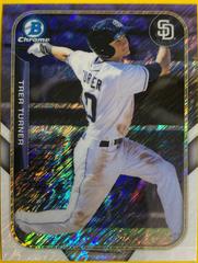 Trea Turner [Purple Shimmer Refractor] Baseball Cards 2015 Bowman Chrome the Farm's Finest Minis Prices