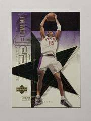 Vince Carter #SC2 Basketball Cards 2000 Upper Deck Pros & Prospects Star Command Prices
