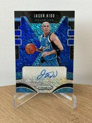 Jason Kidd [Blue Shimmer] #JKD Basketball Cards 2019 Panini Prizm Signatures Prices