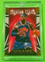 Lebron James Basketball Cards 2014 Panini Hoops Shining Stars Prices