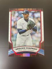 Aroldis Chapman [Red] #65 Baseball Cards 2022 Topps Tribute Prices