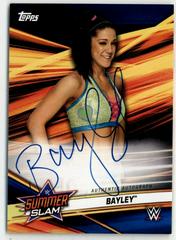 Bayley [Blue] Wrestling Cards 2019 Topps WWE SummerSlam Autographs Prices