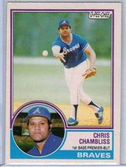 Chris Chambliss #11 Baseball Cards 1983 O Pee Chee Prices