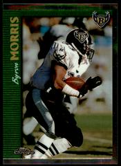 Byron Morris #34 Football Cards 1997 Topps Chrome Prices