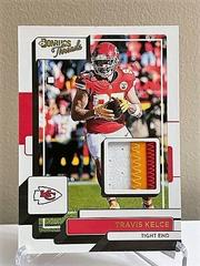 Travis Kelce [Prime] #TH-37 Football Cards 2022 Panini Donruss Threads Prices