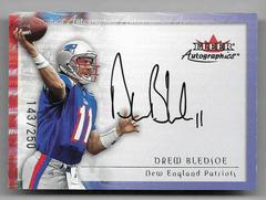 Drew Bledsoe Football Cards 2000 Fleer Autographics Prices