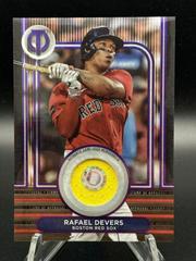 Rafael Devers [Purple] #SOA-RD Baseball Cards 2024 Topps Tribute Stamp of Approval Prices