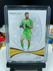 Alisson #32 Soccer Cards 2018 Panini Immaculate Prices