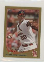 Adam Wainwright #50 Baseball Cards 2013 Topps Prices