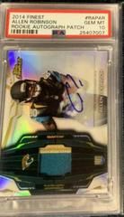 Allen Robinson Football Cards 2014 Topps Finest Rookie Autograph Patch Prices