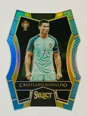 Cristiano Ronaldo [Light Blue Prizm Die Cut] Soccer Cards 2016 Panini Select Prices