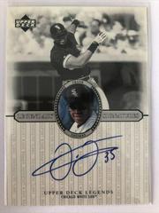 Frank Thomas Baseball Cards 2000 Upper Deck Legends Legendary Signatures Prices