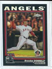 Brendan Donnelly [Gold Refractor] Baseball Cards 2004 Topps Chrome Prices