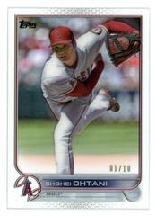 Shohei Ohtani [Clear] Baseball Cards 2022 Topps Prices