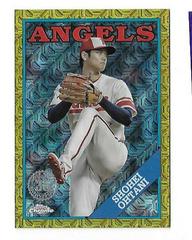 Shohei Ohtani [Gold] Baseball Cards 2023 Topps Update 1988 Chrome 35th Anniversary Prices