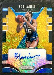 Bob Lanier [Gold Shimmer] #BLN Basketball Cards 2019 Panini Prizm Signatures Prices