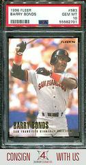 Barry Bonds #583 Baseball Cards 1996 Fleer Prices
