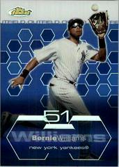 Bernie Williams [Refractor] #44 Baseball Cards 2003 Finest Prices