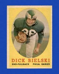 Dick Bielski #111 Football Cards 1958 Topps Prices