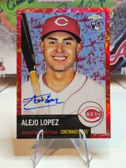 Alejo Lopez [Toile Cream Red] Baseball Cards 2022 Topps Chrome Platinum Anniversary Autographs Prices