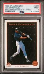 Alex Rodriguez [Titanium] #SD11 Baseball Cards 1998 SP Authentic Sheer Dominance Prices