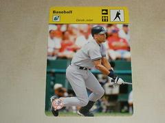 Derek Jeter [Yellow] Baseball Cards 2005 Leaf Sportscaster Prices