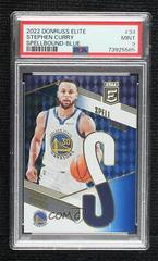 Stephen Curry [Blue] Basketball Cards 2022 Panini Donruss Elite Spellbound Prices