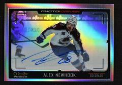 Alex Newhook [Rainbow Autograph] Hockey Cards 2021 O-Pee-Chee Platinum Photo Driven Prices