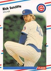 Rick Sutcliffe #435 Baseball Cards 1988 Fleer Prices