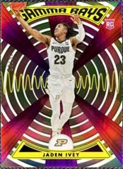 Jaden Ivey [Purple] Basketball Cards 2022 Panini Chronicles Draft Picks Gamma Rays Prices