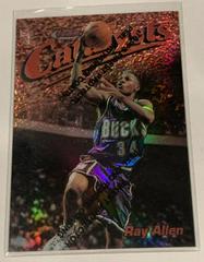 Ray Allen [Refractor] Basketball Cards 1997 Finest Prices
