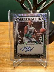 PJ Washington Jr. Basketball Cards 2021 Panini Prizm Fast Break Autographs Prices