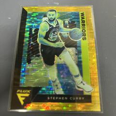 Stephen Curry [Pulsar Gold] #55 Basketball Cards 2020 Panini Flux Prices