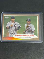 Derek Jeter, Robinson Cano [Refractor] #C102 Baseball Cards 2011 Topps Heritage Chrome Prices