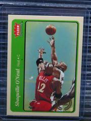 Shaquille O'Neal [Green] #213 Basketball Cards 2004 Fleer Prices