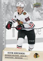 Kevin Korchinski #10 Hockey Cards 2023 Upper Deck Rookie Debut Prices