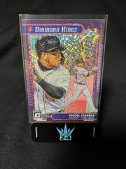 Miguel Cabrera [White Sparkle] Baseball Cards 2021 Panini Donruss Optic Prices