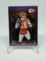 Patrick Mahomes II #89-4 Football Cards 2019 Donruss Optic 1989 Tribute Prices