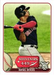 Rafael Devers #SO-6 Baseball Cards 2021 Topps Big League Souvenirs Prices