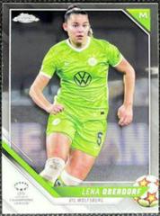Lena Oberdorf Soccer Cards 2021 Topps Chrome UEFA Women’s Champions League Prices