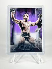 Booker T [Purple] #GS-3 Wrestling Cards 2021 Topps WWE Undisputed Grand Slam Champions Prices