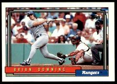 Brian Downing #173 Baseball Cards 1992 Topps Prices