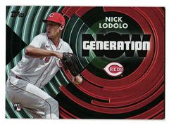 Nick Lodolo [Black] #GN-65 Baseball Cards 2022 Topps Update Generation Now Prices