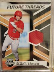 Branden Boissiere #FT-BR Baseball Cards 2022 Panini Elite Extra Edition Future Threads Prices