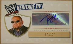 Tazz Wrestling Cards 2008 Topps Heritage IV WWE Autographs Prices
